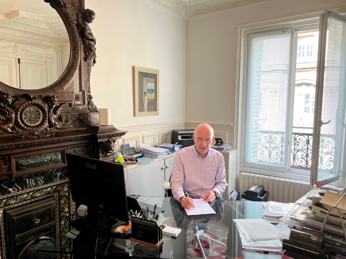 Michel Bohdanowicz, expert-comptable et commissaire aux comptes, au cabinet de Paris 8e
